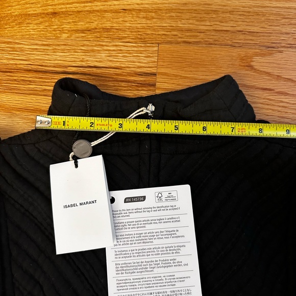 NWT Isabel Marant Carola Top (Size 34) in Black - Picture 13 of 16